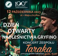 Dzień otwarty Nadleśnictwa Gryfino, wielkie gotowanie leśnych przysmaków i koncert zespołu Taraka