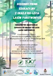 Rodzinny piknik edukacyjny z okazji 100-lecia Lasów Państwowych