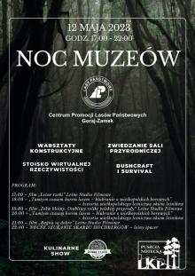 Pierwsza Noc Muzeów w Centrum Promocji Lasów Państwowych Goraj-Zamek!