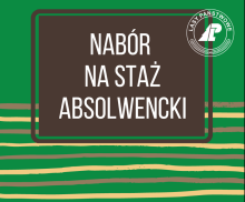 Nabór na staż absolwencki